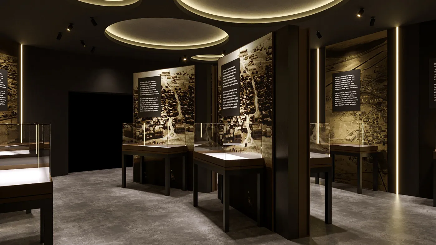 Mobilier comercial - Mobilier expozițional  pentru muzee și galerii